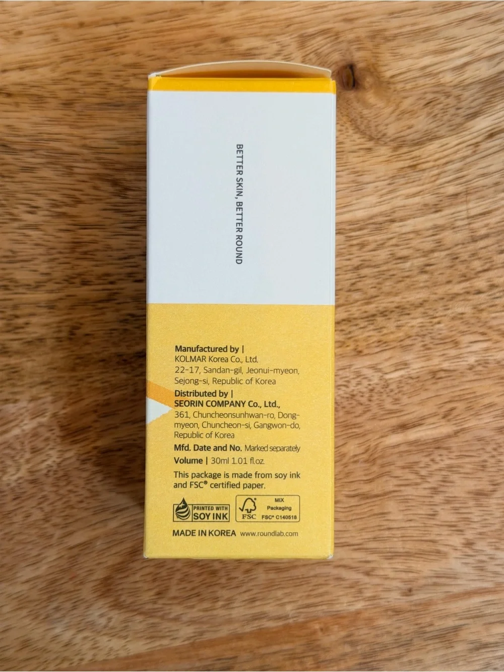 NIB ROUND LAB Vita Niacinamide Dark Spot Serum — 30 mL